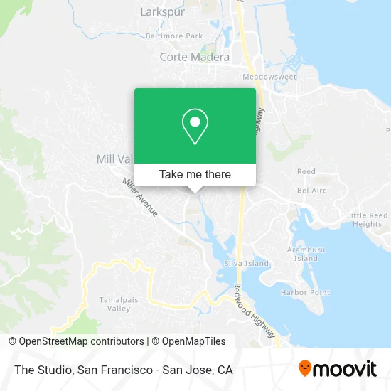 The Studio map