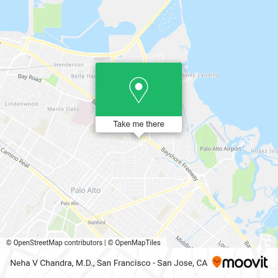 Neha V Chandra, M.D. map