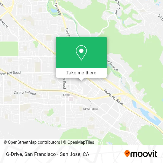 G-Drive map