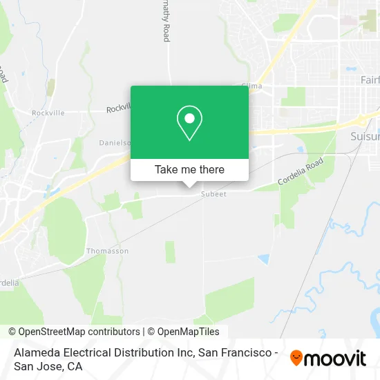 Alameda Electrical Distribution Inc map