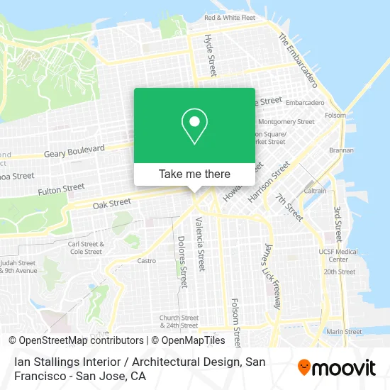 Ian Stallings Interior / Architectural Design map