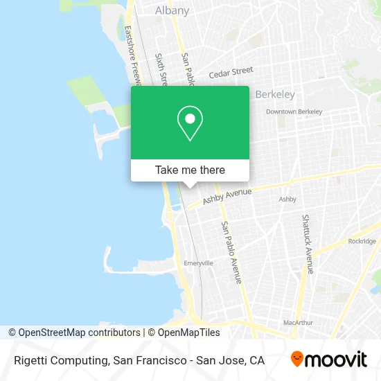 Rigetti Computing map