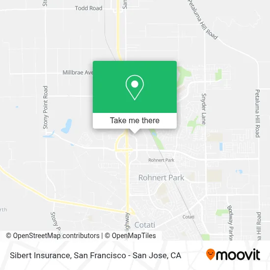 Sibert Insurance map