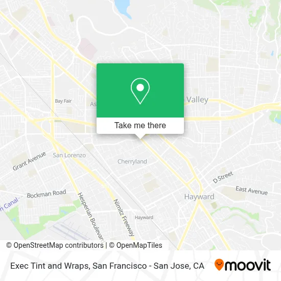 Exec Tint and Wraps map
