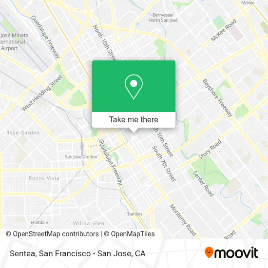 Sentea map