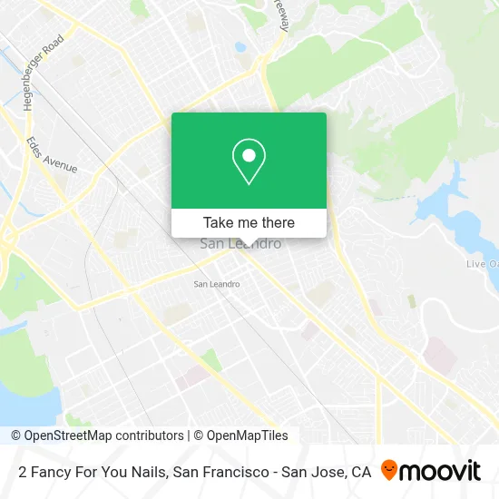 2 Fancy For You Nails map