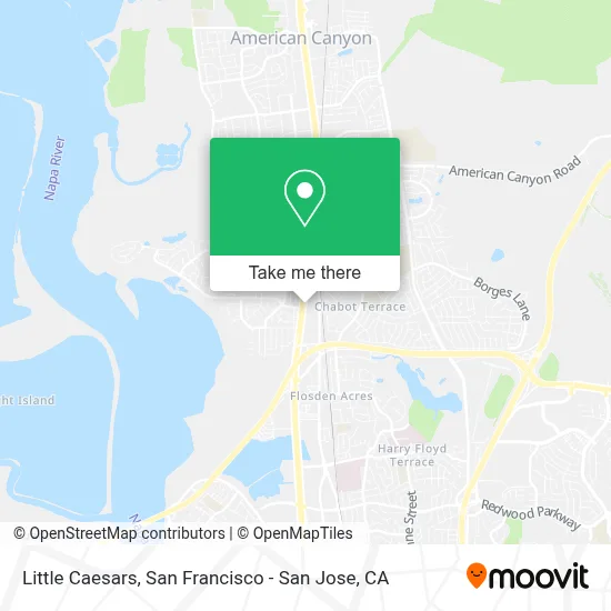 Little Caesars map