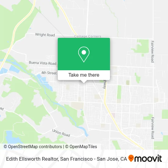 Edith Ellsworth Realtor map