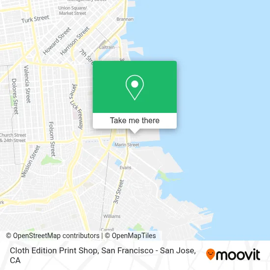 Cloth Edition Print Shop map
