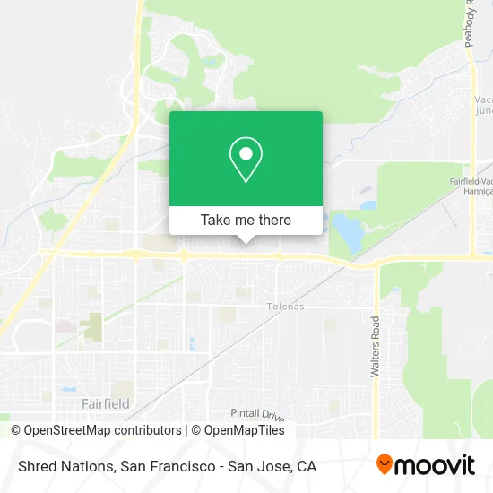 Shred Nations map