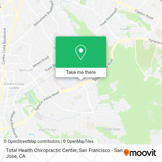 Total Health Chiropractic Center map