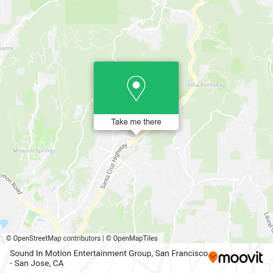 Sound In Motion Entertainment Group map