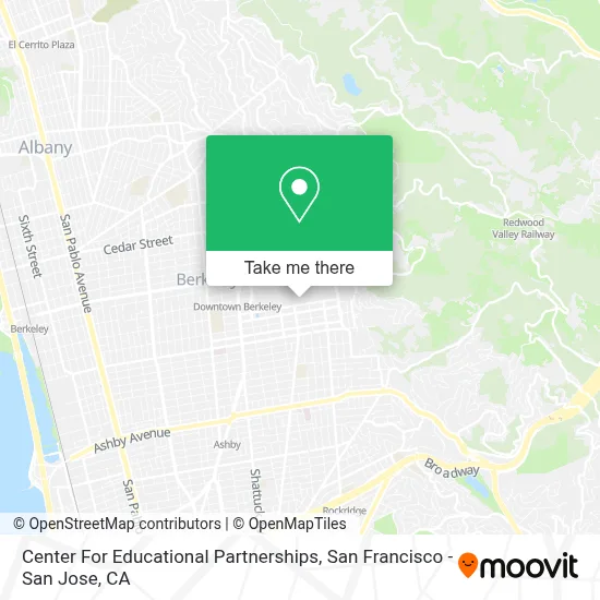 Center For Educational Partnerships map