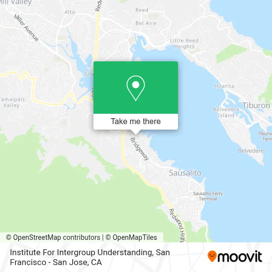 Institute For Intergroup Understanding map