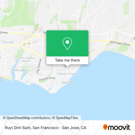 Ruyi Dim Sum map