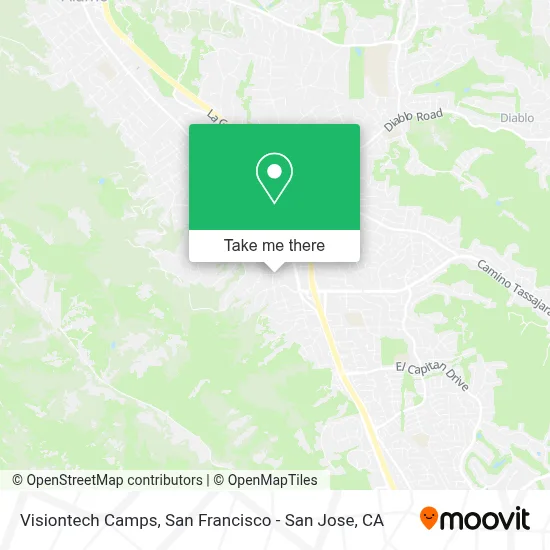 Visiontech Camps map