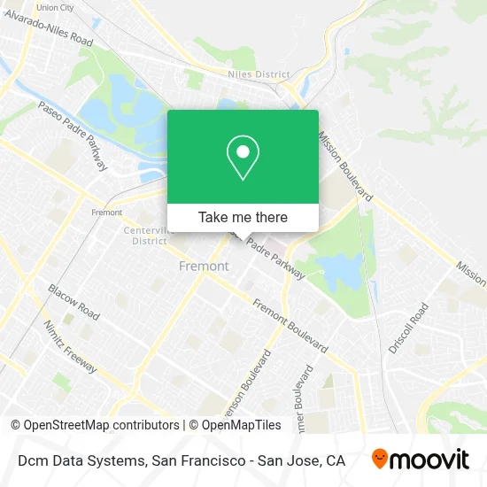 Dcm Data Systems map