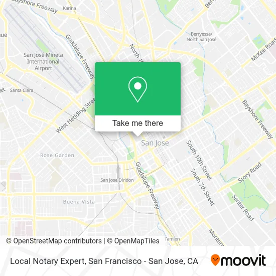 Local Notary Expert map