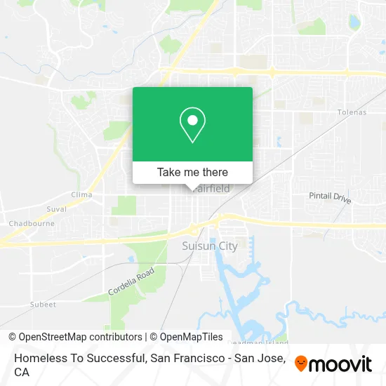 Homeless To Successful map