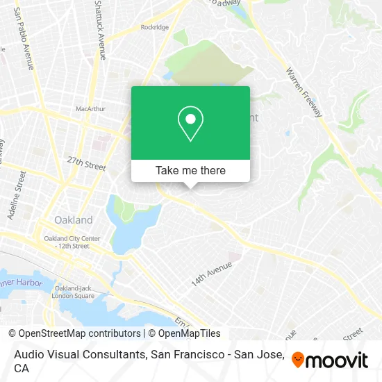 Audio Visual Consultants map