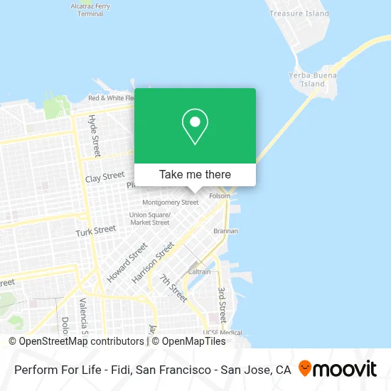 Perform For Life - Fidi map