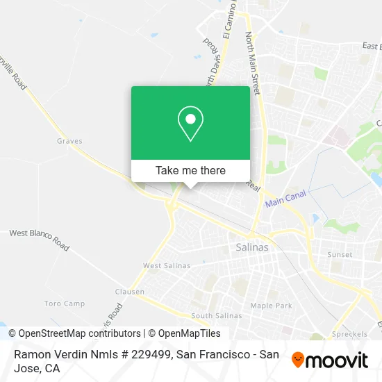 Ramon Verdin Nmls # 229499 map
