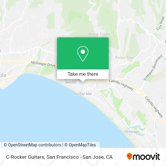 C-Rocker Guitars map