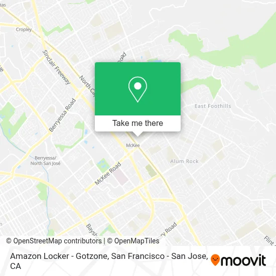 Amazon Locker - Gotzone map