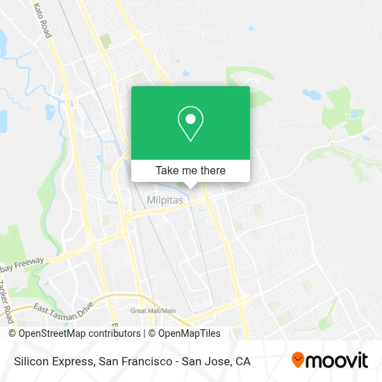 Silicon Express map