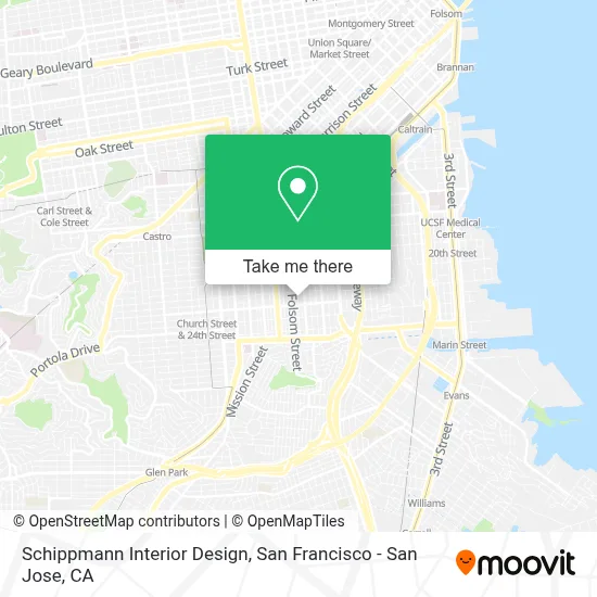 Schippmann Interior Design map