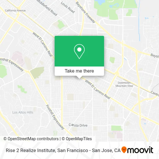 Rise 2 Realize Institute map