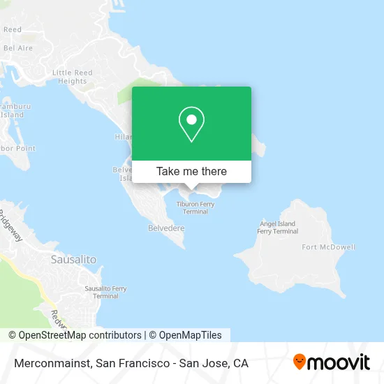 Merconmainst map