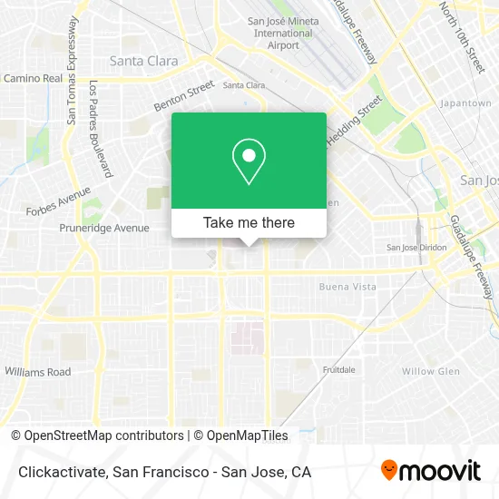 Clickactivate map
