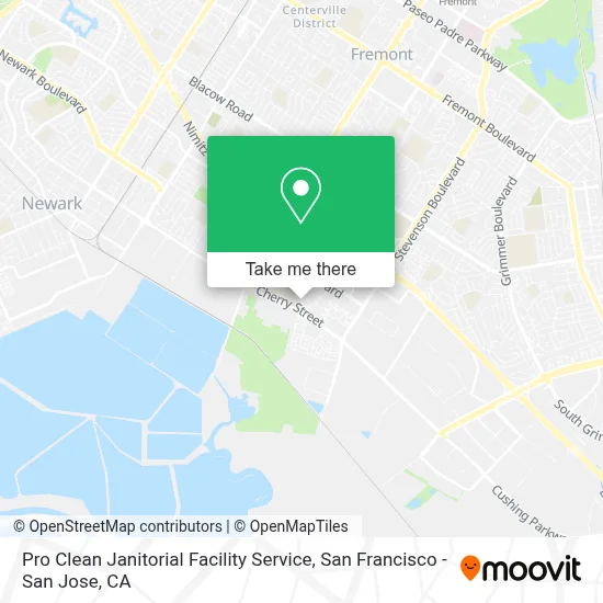 Pro Clean Janitorial Facility Service map