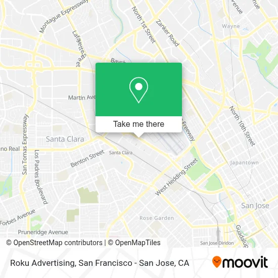 Roku Advertising map