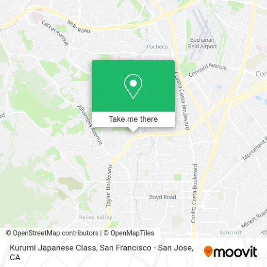 Kurumi Japanese Class map