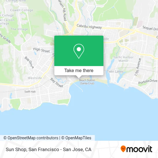 Sun Shop map