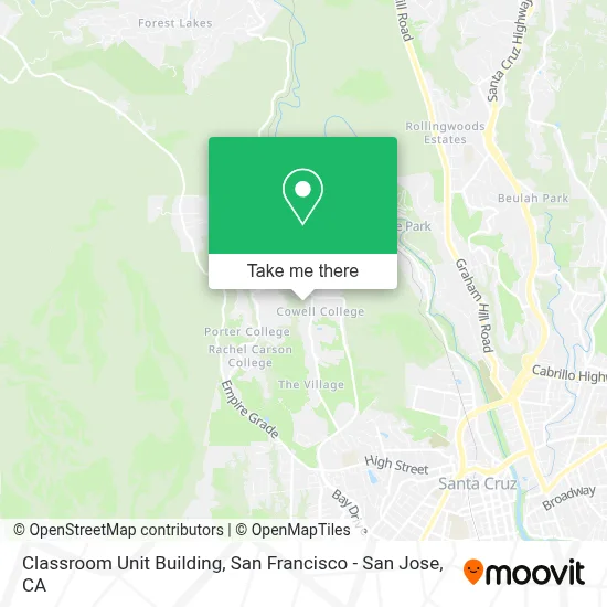 Classroom Unit Building map