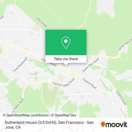 Sutherland House (Icf/Dd-N) map