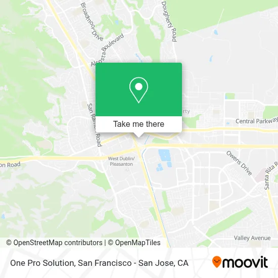 One Pro Solution map