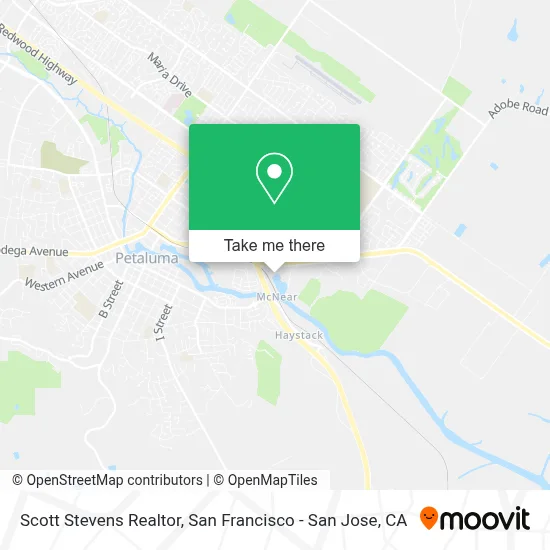 Scott Stevens Realtor map