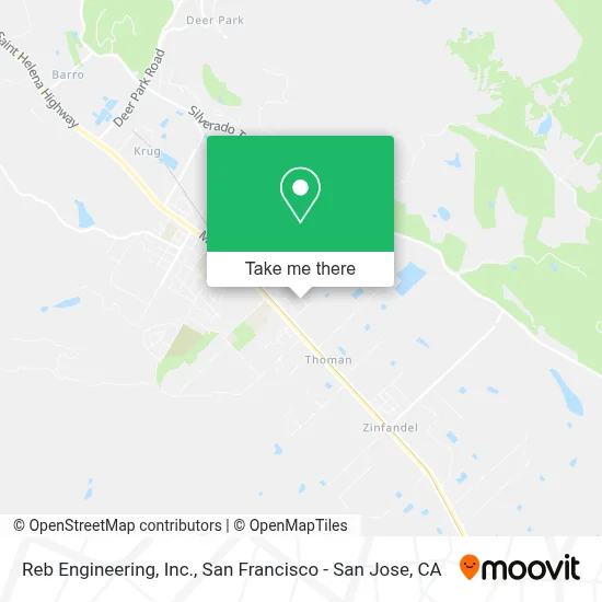 Reb Engineering, Inc. map