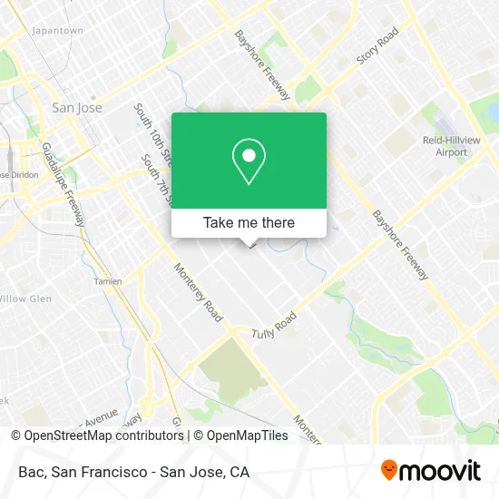 Bac map