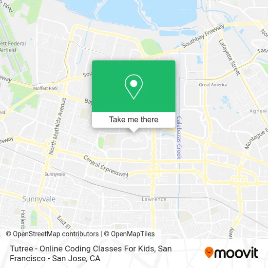 Tutree - Online Coding Classes For Kids map