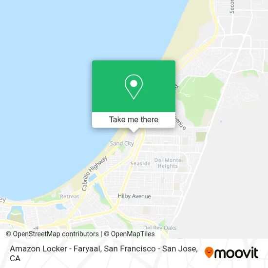 Amazon Locker - Faryaal map