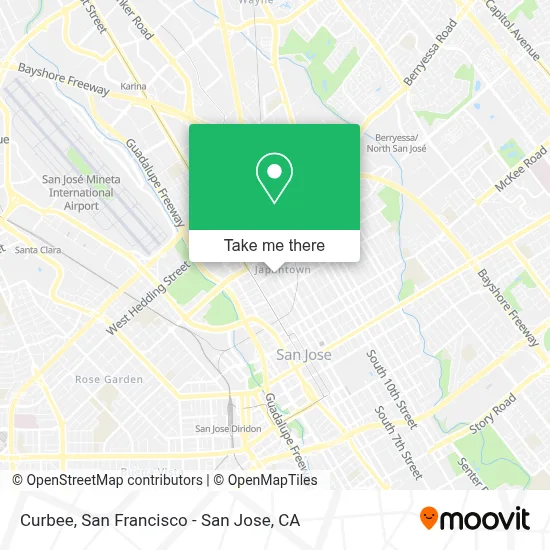 Curbee map
