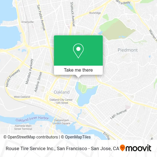 Rouse Tire Service Inc. map