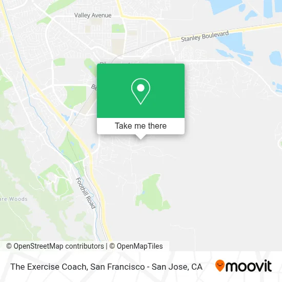 The Exercise Coach map