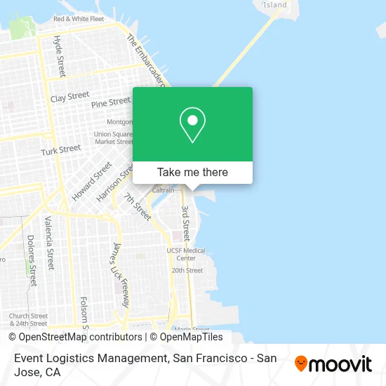 Event Logistics Management map