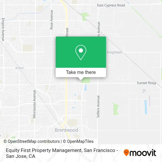 Equity First Property Management map